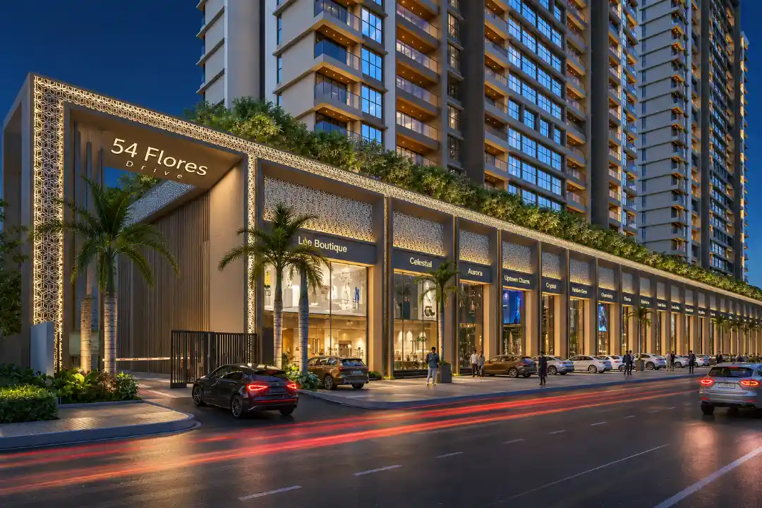 Retail frontage at 54 Flores Drive